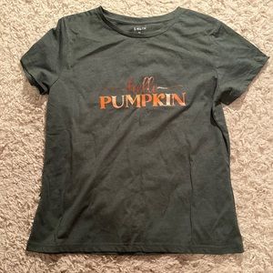 Hello Pumpkin shein t shirt